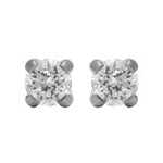 Load image into Gallery viewer, 3MM Cubic Zirconia Allergy-free Stainless Steel (Self Piercer) Ear Stud
