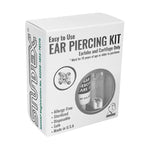 Load image into Gallery viewer, 4MM Cubic Zirconia Allergy-Free Stainless Steel (Self Piercer) Ear Stud