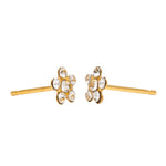 Load image into Gallery viewer, Daisy April 24K Pure Gold Plated Ear Piercing Stud For Kids