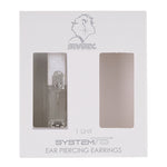 تحميل الصورة إلى عارض المعرض، قرط أذن رجالي من الفولاذ المقاوم للصدأ المقاوم للحساسية (قطعة واحدة) مرصع بالزركونيا المكعبة مقاس 3 مم، مقطوع بقصّة الأميرة، خالٍ من مسببات الحساسية