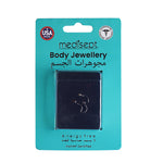 Load image into Gallery viewer, Body Jewellery Nose Screw Ab Crystal/Ruby/Rose 20G 1MM Stainless Steel Nose Stud