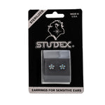 تحميل الصورة إلى عارض المعرض، أقراط أذن من الفولاذ المقاوم للصدأ مقاومة للحساسية من ديزي مار أكوامارين