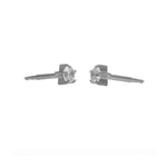 تحميل الصورة إلى عارض المعرض، 4MM Cubic Zirconia Allergy-Free Stainless steel Ear Stud