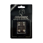 تحميل الصورة إلى عارض المعرض، 4MM Cubic Zirconia Allergy-Free Stainless steel Ear Stud