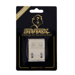 تحميل الصورة إلى عارض المعرض، 4MM April Ð Crystal Birthstone Allergy-free Stainless Steel Ear Studs