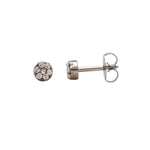 تحميل الصورة إلى عارض المعرض، Daisy Apr Crystal Allergy-Free Stainless Steel Ear Stud