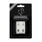Load image into Gallery viewer, 3MM April Ð Crystal Bezel Allergy-free Stainless Steel Ear Studs