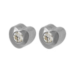 تحميل الصورة إلى عارض المعرض، 3MM Heartlite Studs Allergy-free Stainless Steel Ear Studs