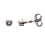 تحميل الصورة إلى عارض المعرض، 3MM Heartlite Studs Allergy-free Stainless Steel Ear Studs