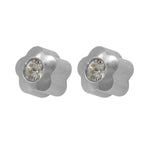 تحميل الصورة إلى عارض المعرض، 3MM Flower Studs Allergy-free Stainless Steel Ear Studs