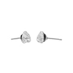 Load image into Gallery viewer, 6*6MM Heart Shape Crystal Allergy-Free Stainless Steel Ear Studs