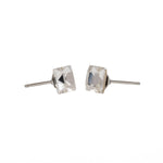 Load image into Gallery viewer, 6MM Crystal Square Allergy-Free Stainless Steel Ear Studs