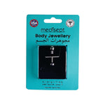 Load image into Gallery viewer, Body Jewellery Peridot Stainless Steel 14G 5/8 Tongue Studs