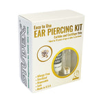 Load image into Gallery viewer, 3MM Cubic Zirconia 24K Pure Gold Plated (Self Piercer) Ear Stud
