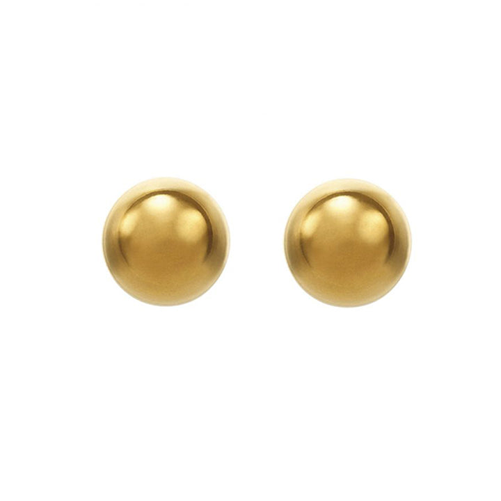 4MM Ball 24K Pure Gold Plated (Self Piercer) Ear Stud