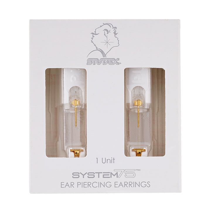 4MM Star 24K Pure Gold Plated Ear Piercing Stud