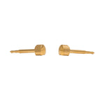 Load image into Gallery viewer, 4MM Heart 24K Pure Gold Plated Ear Piercing Stud
