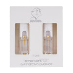 Load image into Gallery viewer, 4MM Heart 24K Pure Gold Plated Ear Piercing Stud
