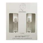 Load image into Gallery viewer, 3MM Pink Cubic Zirconia Allergy-free Stainless Steel Ear Piercing Stud
