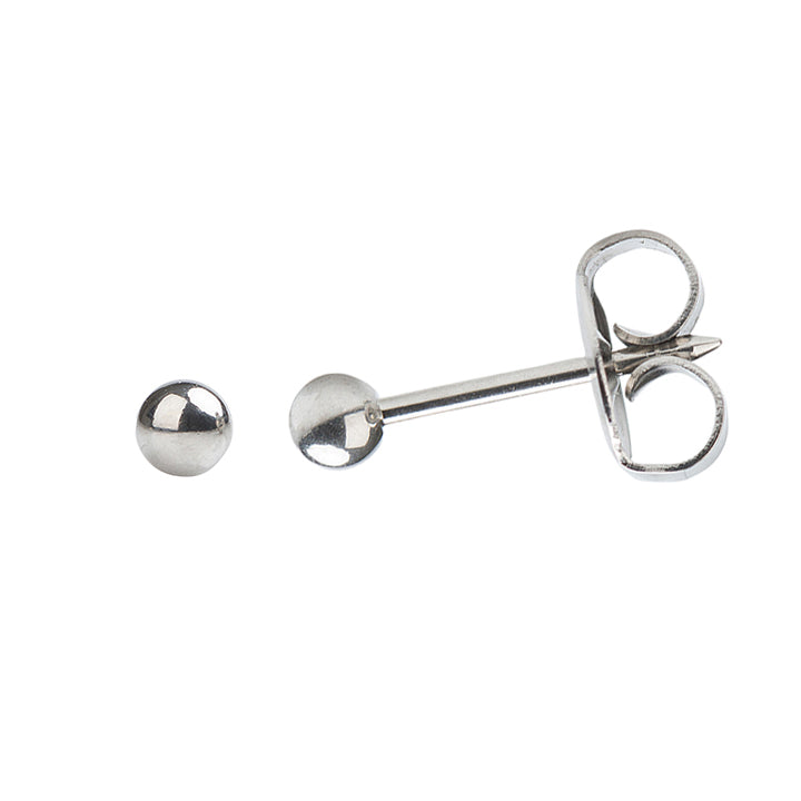 4MM Ball Allergy-free Stainless Steel (Self Piercer) Ear Stud