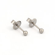 4MM Ball Allergy-free Stainless Steel Ear Piercing Stud