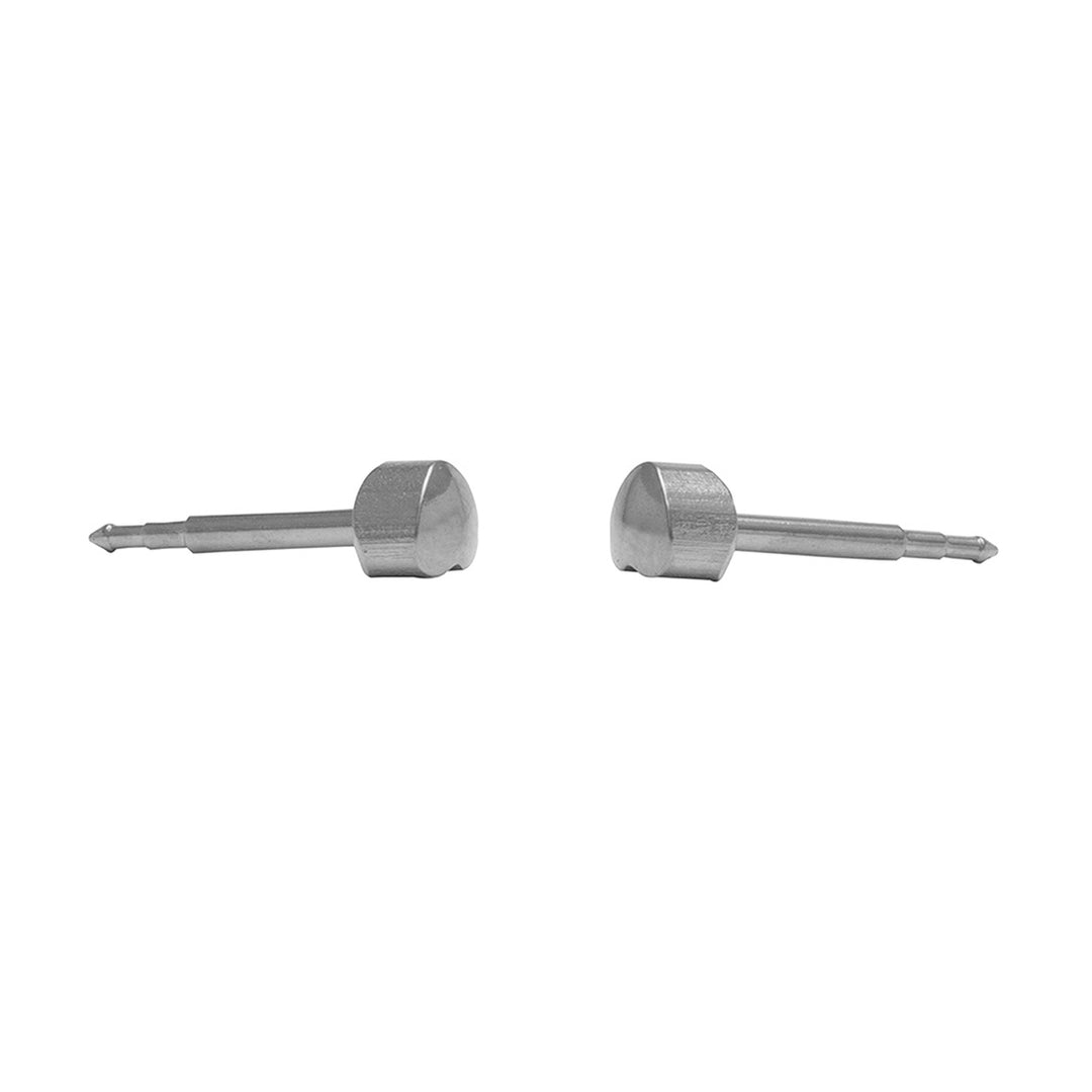 4MM Heart Allergy-free Stainless Steel Ear Piercing Stud