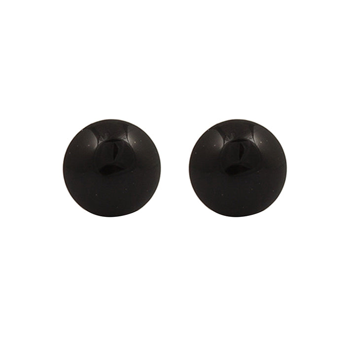 Novelty Black Allergy-free Stainless Steel Ear Piercing Stud