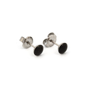 Novelty Black Allergy-free Stainless Steel Ear Piercing Stud