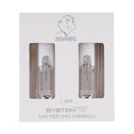 Load image into Gallery viewer, Novelty Black Allergy-free Stainless Steel Ear Piercing Stud
