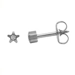 Load image into Gallery viewer, 4MM Starlite April Crystal Allergy-free Stainless Steel Ear Piercing Stud
