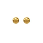 Load image into Gallery viewer, 3MM Ball 18K Gold Ear Piercing Stud

