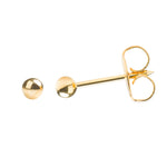 Load image into Gallery viewer, 3MM Ball 18K Gold Ear Piercing Stud
