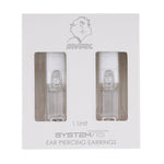 Load image into Gallery viewer, 4.5MM Fireball Crystal Allergy-free Stainless Steel Ear Piercing Stud
