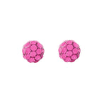 Load image into Gallery viewer, 4.5MM Fireball Rose Allergy-free Stainless Steel Ear Piercing Stud
