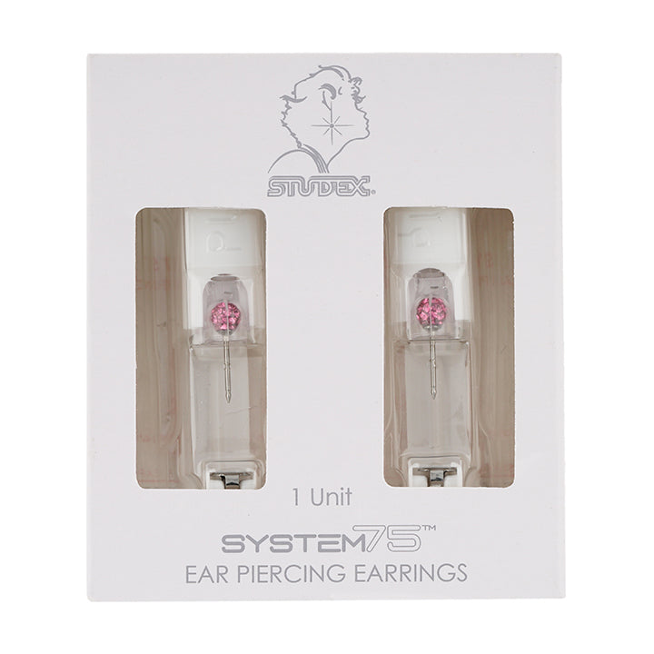 4.5MM Fireball Rose Allergy-free Stainless Steel Ear Piercing Stud
