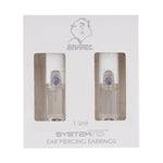 Load image into Gallery viewer, 4.5MM Fireball Tanzanite Allergy-free Stainless Steel Ear Piercing Stud
