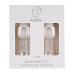 Load image into Gallery viewer, 6MM Star Clear Glitter Allergy-free Stainless Steel Ear Piercing Stud

