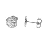 Load image into Gallery viewer, Novelty Flat April Crystal Allergy-free Stainless Steel Ear Piercing Stud
