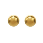 Load image into Gallery viewer, 3MM Ball 24K Pure Gold Plated Ear Piercing Stud
