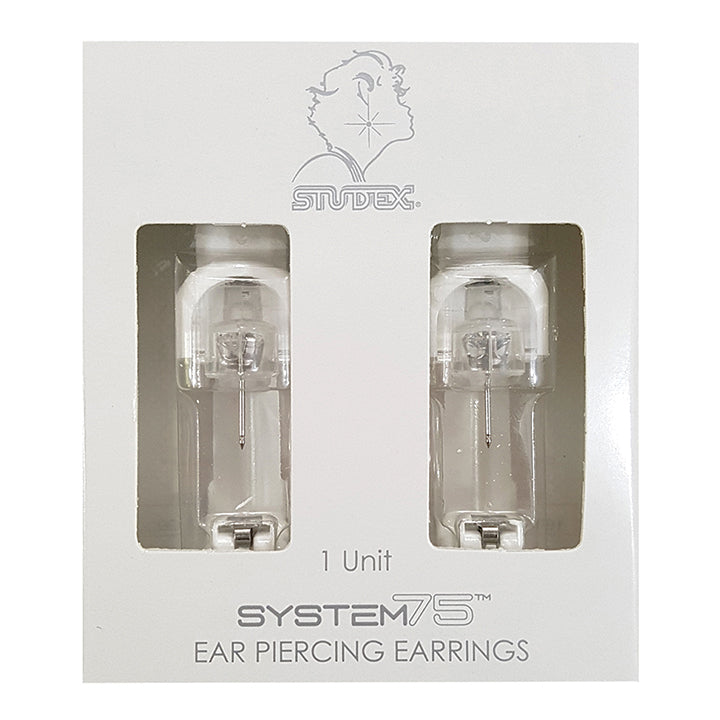 6MM Cubic Zirconia Allergy-free Stainless Steel Ear Piercing Stud