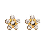 Load image into Gallery viewer, Daisy April 24K Pure Gold Plated Ear Piercing Stud For Kids
