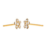 Load image into Gallery viewer, Daisy April 24K Pure Gold Plated Ear Piercing Stud For Kids
