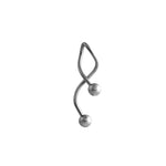 Load image into Gallery viewer, Body Jewellery Spiral Stainless Steel 14G Belly Stud
