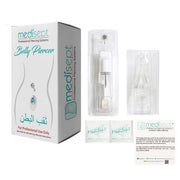 Ab Crystal Banana Bars Professional Belly Piercing Kit
