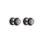 Load image into Gallery viewer, Body Jewellery Non Stretch Crystal Plug 2-PK Stainless Steel Captive Beads &amp; Eyebrow Studs
