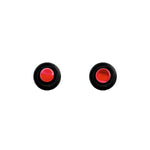 Load image into Gallery viewer, Body Jewellery Acrylic Taper Red 2-Pk Surgical Steel 6G Earring
