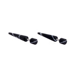 Load image into Gallery viewer, Body Jewellery Stretching Taper Acrylic 10G Ss Earring
