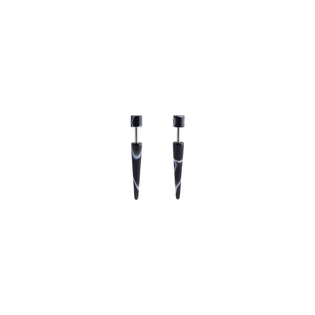 Body Jewellery Stretching Taper Acrylic 10G Ss Earring