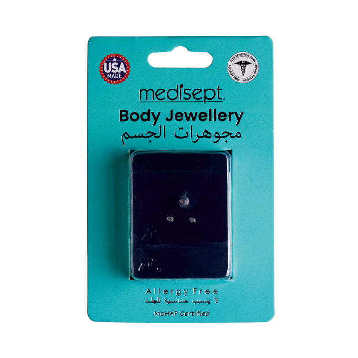 Body Jewellery Crystal Stainless Steel Labret Studs