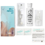 Load image into Gallery viewer, Crystal Banana Bars Professional Belly Piercing Kit
